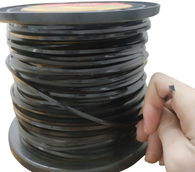 Cước cắt cỏ KAVI vuông đen dày 3.5mm mẫu mới [Cuộn 100m-Vỉ 38m]