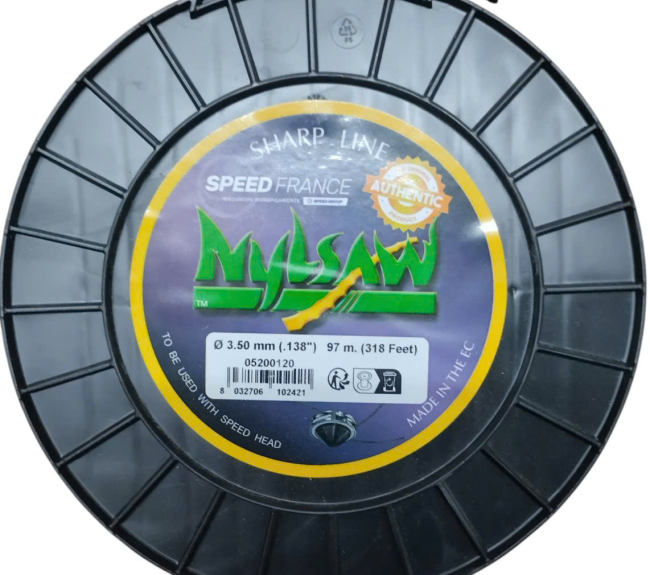 Cước cắt cỏ đen có gai Nylsaw [Cuộn 97m]
